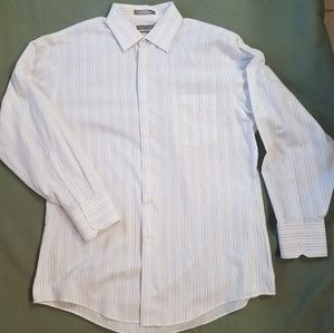 Striped button up shirt